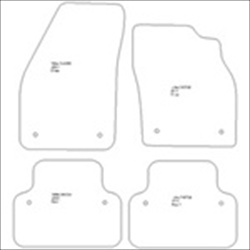 Volvo S40 Manual Car Mats